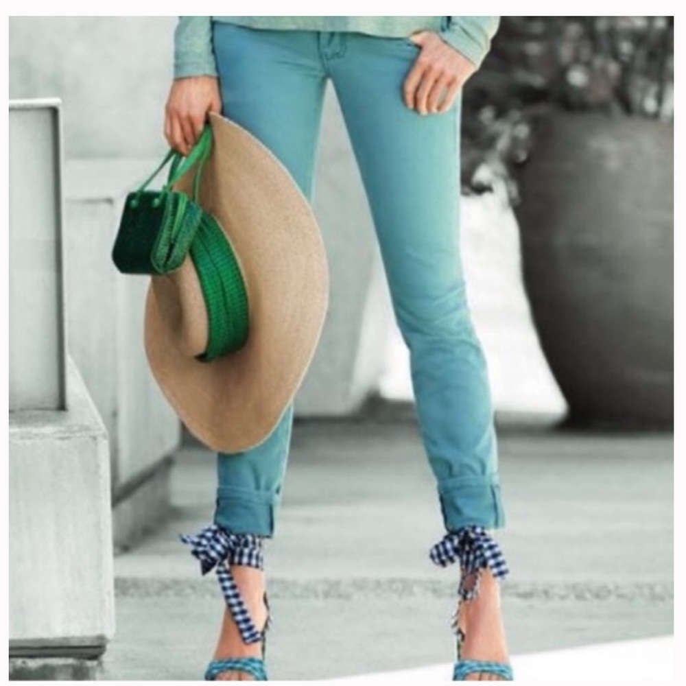 COPY - CAbi Pants Skinny Tidal Blue Style #5170 Jeans Size 4 - Picture 10 of 10